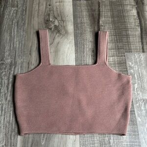 all : row Ribbed Knit Women's Top